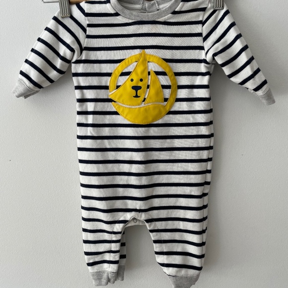 Petit Bateau Striped Romper - Picture 1 of 2